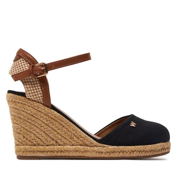 Wrangler Еспадрили Wrangler Brava Women Wedge 20241056 Черен