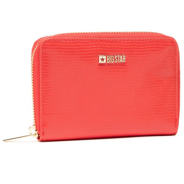 Big Star Shoes Голям дамски портфейл Big Star Shoes HH674008 Red