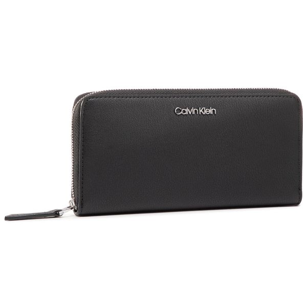 Calvin Klein Голям дамски портфейл Calvin Klein Ck Must Ziparound Lg K60K606698 BAX