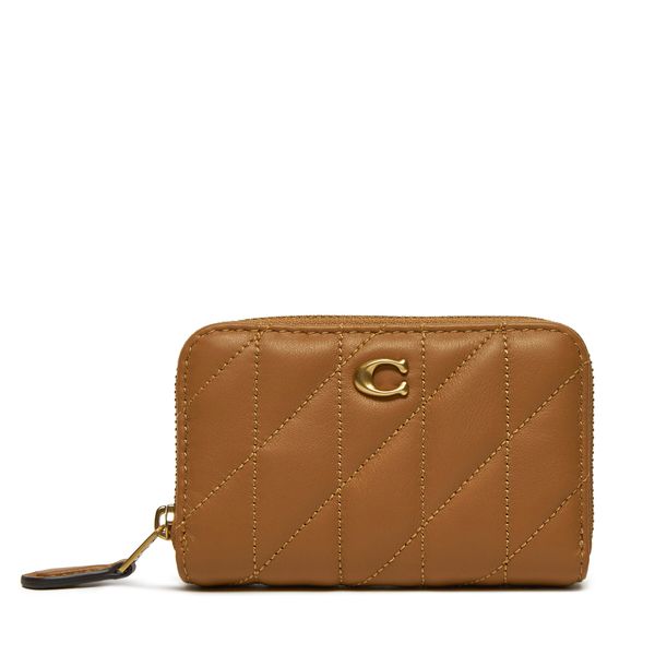 Coach Голям дамски портфейл Coach CM505 Кафяв