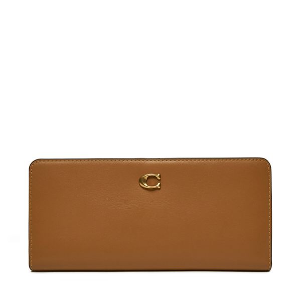 Coach Голям дамски портфейл Coach CZ096 Кафяв