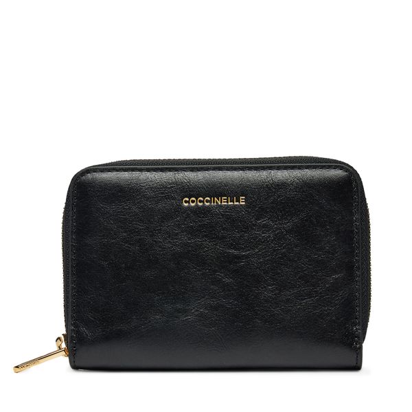 Coccinelle Голям дамски портфейл Coccinelle E2 RJL 11 C5 01 Черен