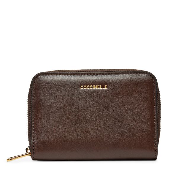 Coccinelle Голям дамски портфейл Coccinelle E2 RJL 11 C5 01 Кафяв