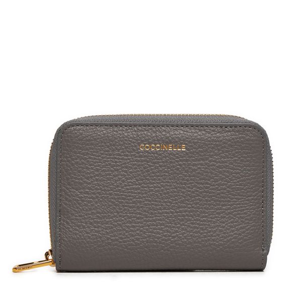 Coccinelle Голям дамски портфейл Coccinelle MQF Coccinellemagie E2 MQF 11 C5 01 Сив