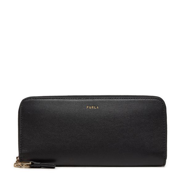 Furla Голям дамски портфейл Furla Nuvola L WP00450-BX2045-O6000 Черен