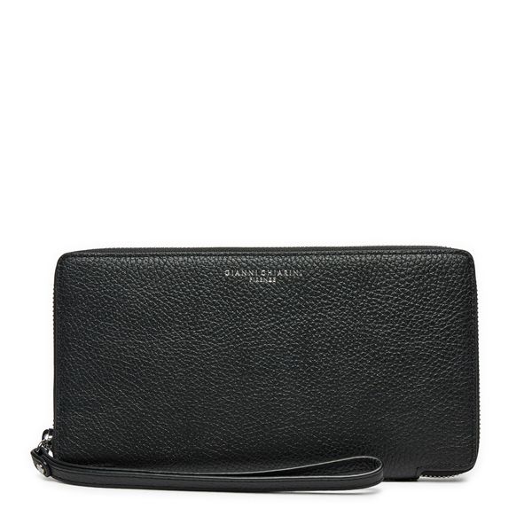 Gianni Chiarini Голям дамски портфейл Gianni Chiarini PF WBW13662 GRN Черен