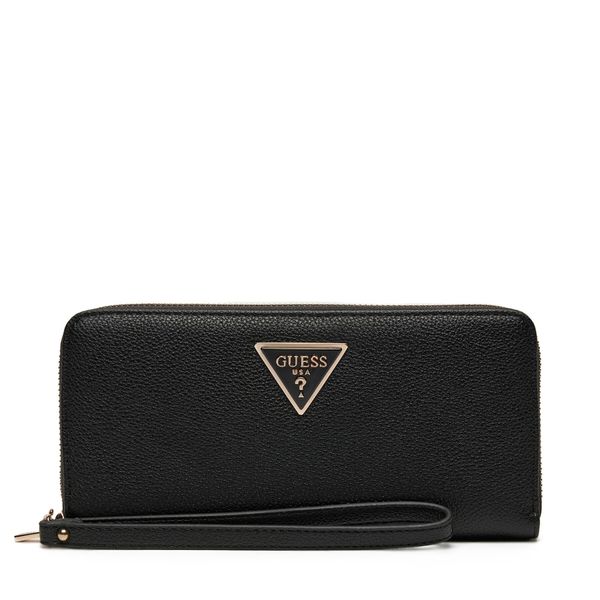 Guess Голям дамски портфейл Guess 170469 Черен