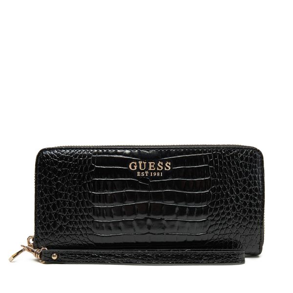 Guess Голям дамски портфейл Guess SWCZ85 00146 Черен