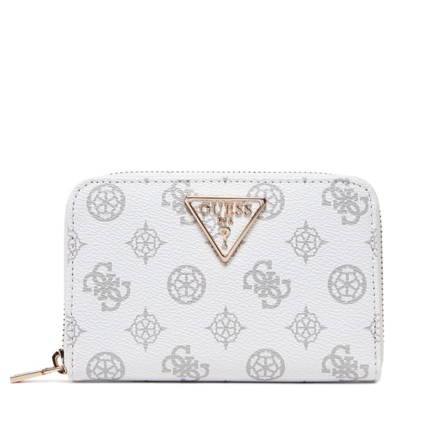 Guess Голям дамски портфейл Guess SWPG85 00140 Бял