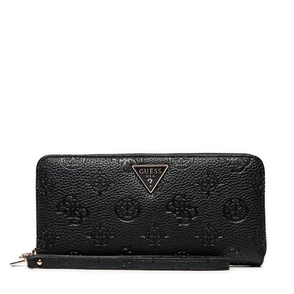 Guess Голям дамски портфейл Guess SWPG93 49146 Черен