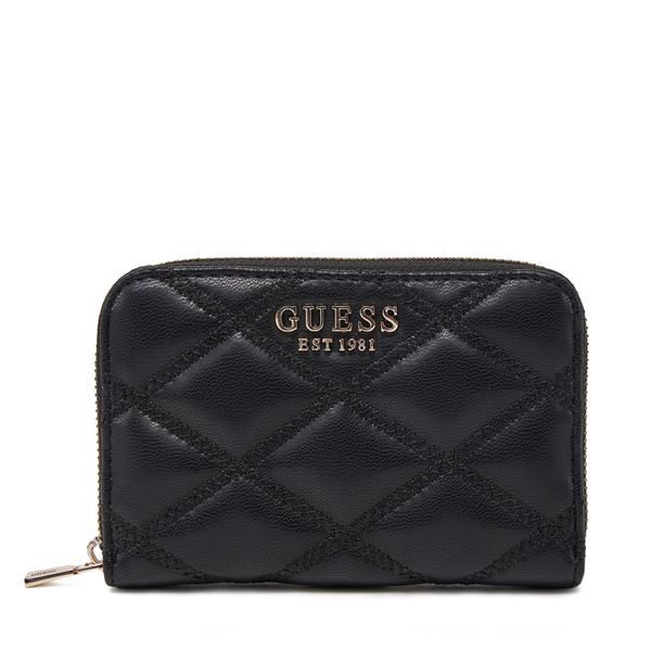 Guess Голям дамски портфейл Guess SWQG96 32140 Черен