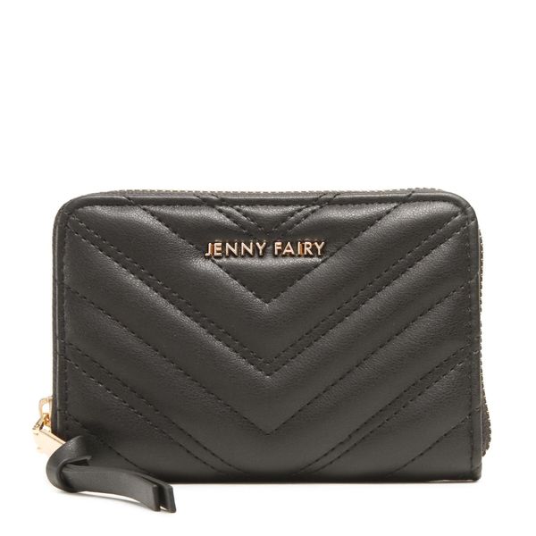 Jenny Fairy Голям дамски портфейл Jenny Fairy 4W1-001-SS23 Черен