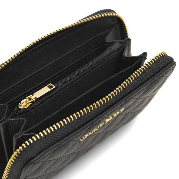 Jenny Fairy Голям дамски портфейл Jenny Fairy 4W1-003-SS24 Черен