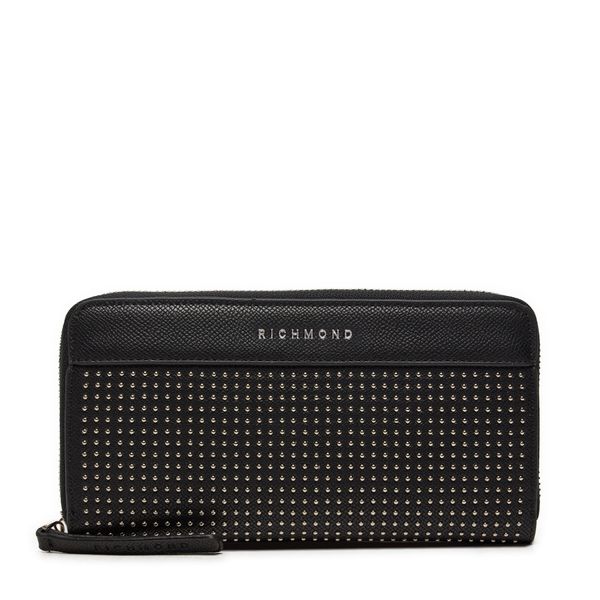 John Richmond Голям дамски портфейл John Richmond RWA24071PF Черен