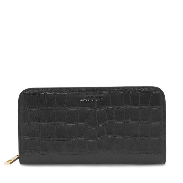 Lasocki Голям дамски портфейл Lasocki 2W1-001-AW23 Черен