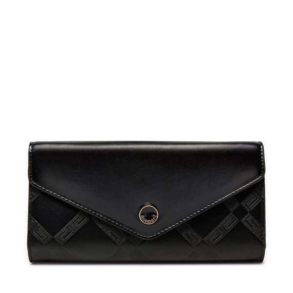 Monnari Голям дамски портфейл Monnari PUR0090 Черен