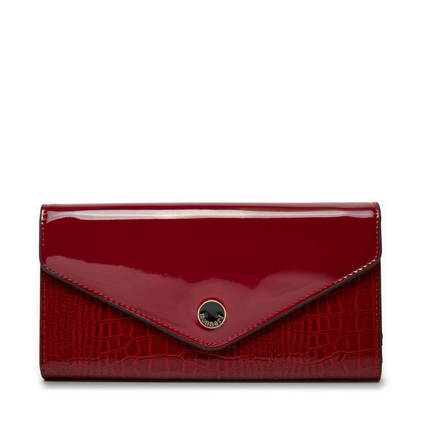 Monnari Голям дамски портфейл Monnari PUR0090 Червен