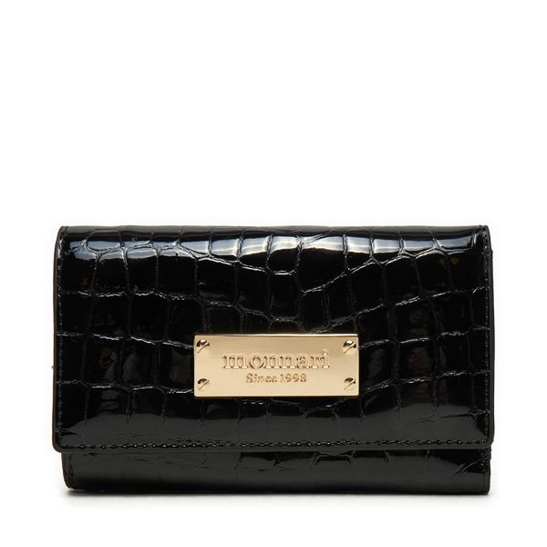 Monnari Голям дамски портфейл Monnari PURIMP0-24Z-PUR0230-KM20D000-R00 Черен