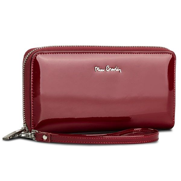 Pierre Cardin Голям дамски портфейл Pierre Cardin 05 LINE 119 Бордо