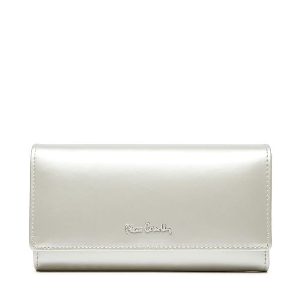 Pierre Cardin Голям дамски портфейл Pierre Cardin 07 SHINY 100 Екрю