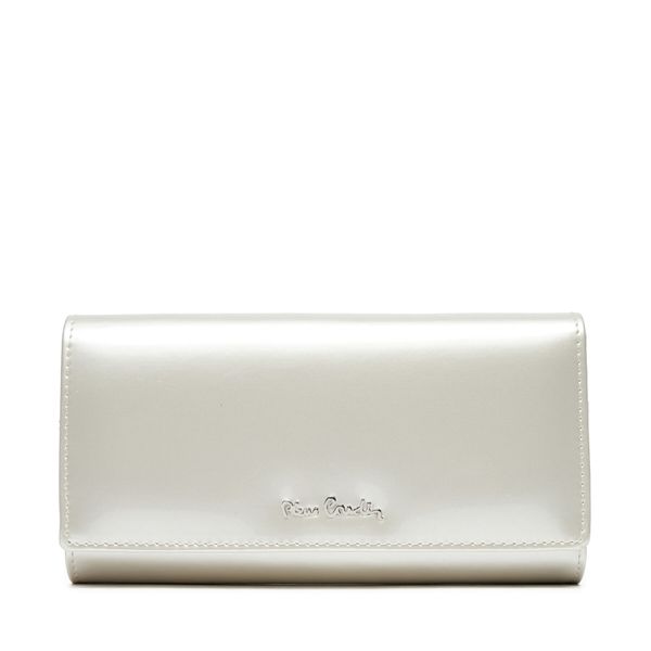 Pierre Cardin Голям дамски портфейл Pierre Cardin 07 SHINY 102 Екрю