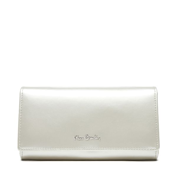 Pierre Cardin Голям дамски портфейл Pierre Cardin 07 SHINY 106 Екрю