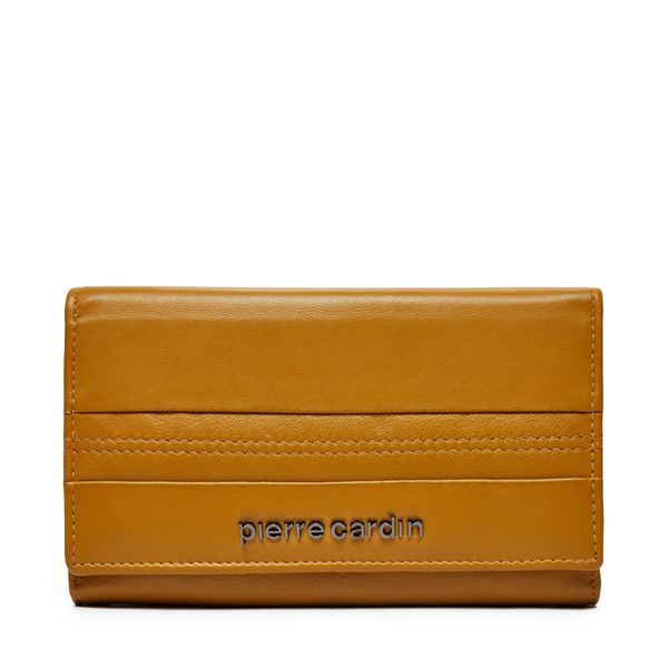 Pierre Cardin Голям дамски портфейл Pierre Cardin TILAK130 Жълт