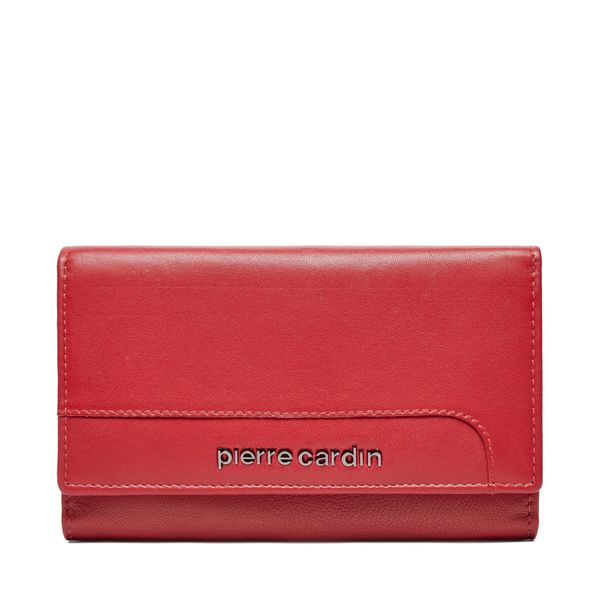 Pierre Cardin Голям дамски портфейл Pierre Cardin TILAK131 Червен