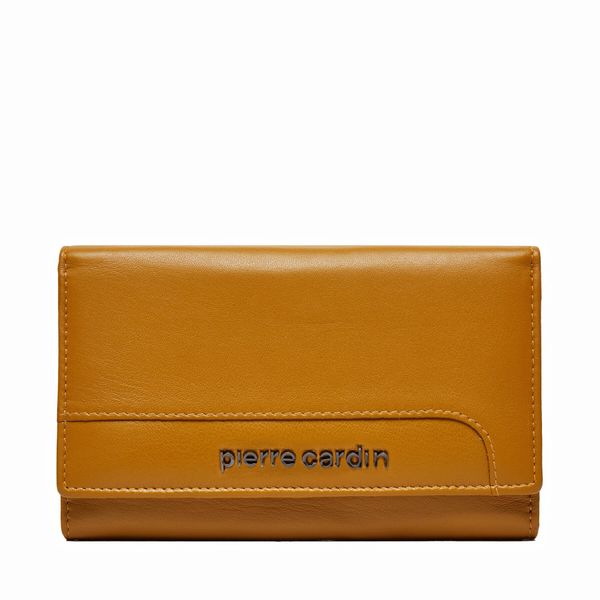 Pierre Cardin Голям дамски портфейл Pierre Cardin TILAK131 Жълт