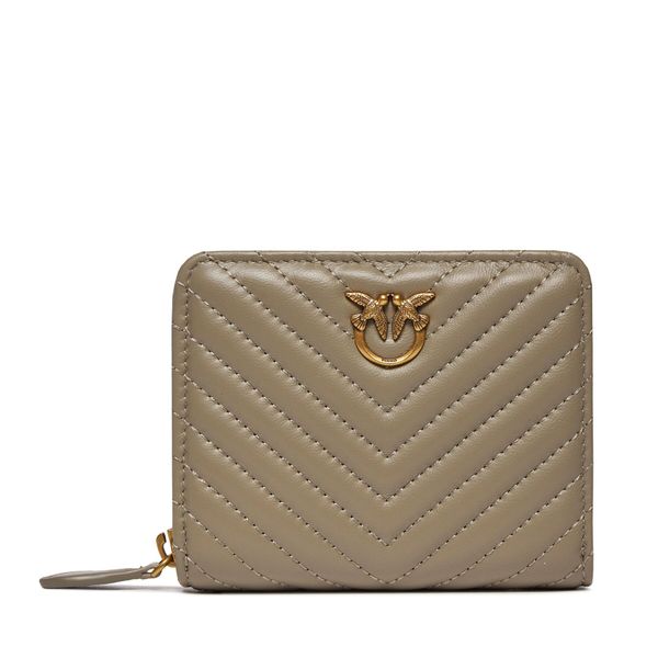 Pinko Голям дамски портфейл Pinko Taylor Zip Around PE 24 PCPL 100249 A0GK Beige I68Q