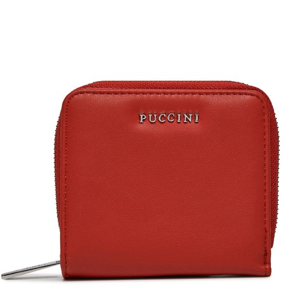 Puccini Голям дамски портфейл Puccini BLP836A Червен