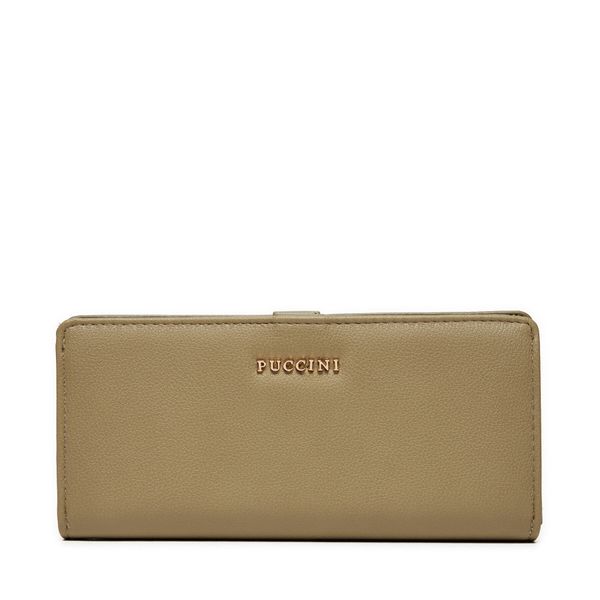 Puccini Голям дамски портфейл Puccini BLP837A Кафяв