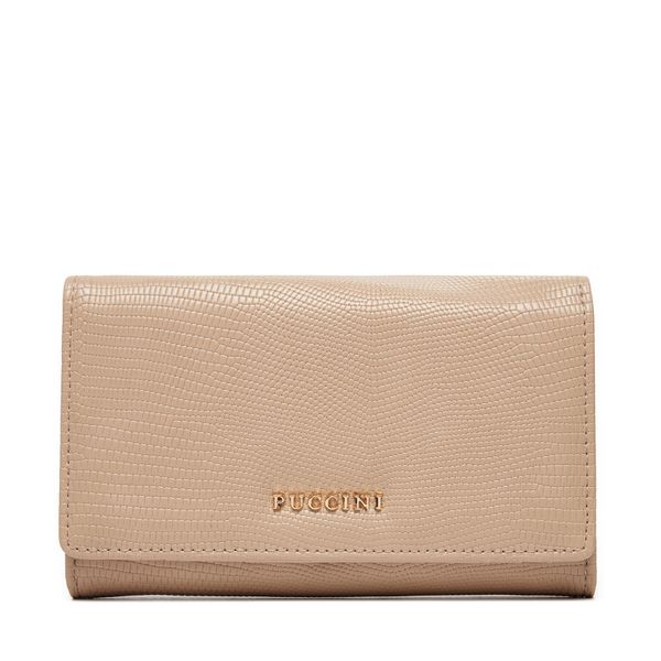 Puccini Голям дамски портфейл Puccini BLP839B Бежов