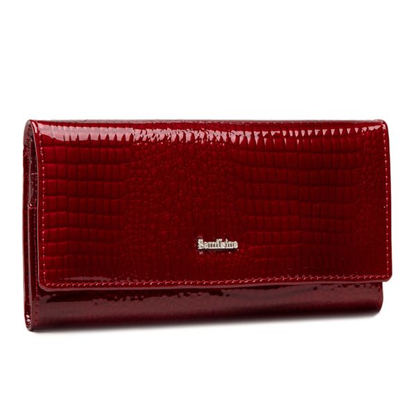 Semi Line Голям дамски портфейл Semi Line P8228-2 Бордо