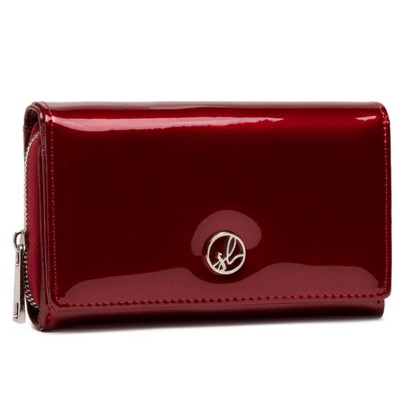 Semi Line Голям дамски портфейл Semi Line P8229-2 Бордо