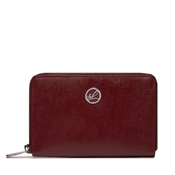 Semi Line Голям дамски портфейл Semi Line P8262-2 Бордо