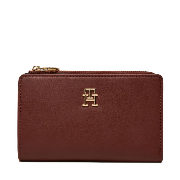 Tommy Hilfiger Голям дамски портфейл Tommy Hilfiger AW0AW16922 Бордо
