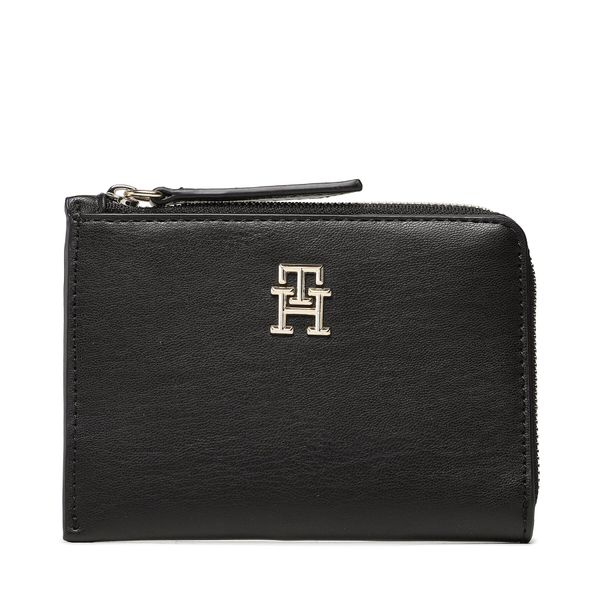 Tommy Hilfiger Голям дамски портфейл Tommy Hilfiger Th Feminne Med Slim Wallet AW0AW14889 BDS
