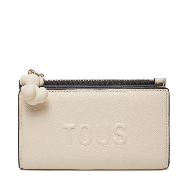 TOUS Голям дамски портфейл TOUS Brenda 2002105601 Бежов