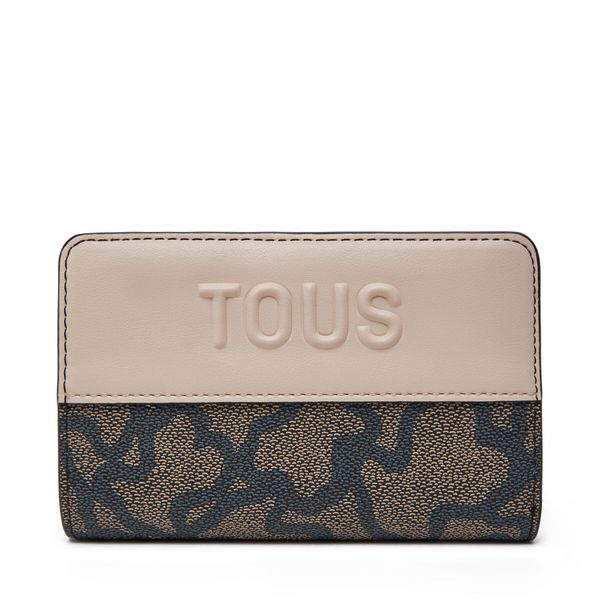 TOUS Голям дамски портфейл TOUS Kaos Icon 2002186552 Черен