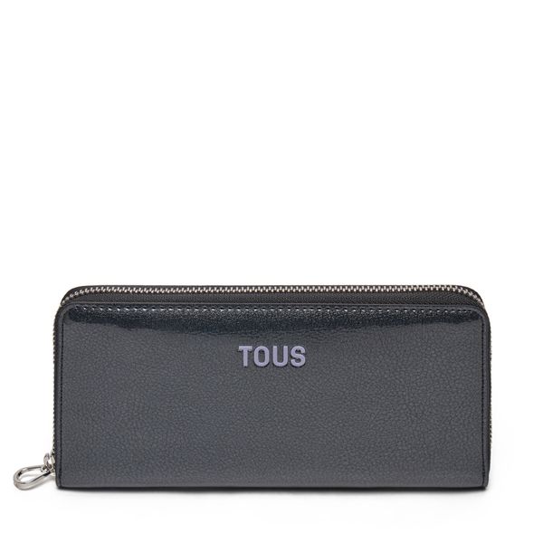 TOUS Голям дамски портфейл TOUS New Dorp 2002103651 Черен