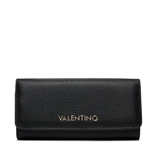 Valentino Голям дамски портфейл Valentino Brixton VPS7LX113 Черен