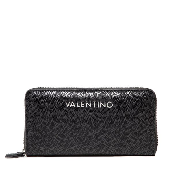 Valentino Голям дамски портфейл Valentino Divina VPS1R4155G Черен
