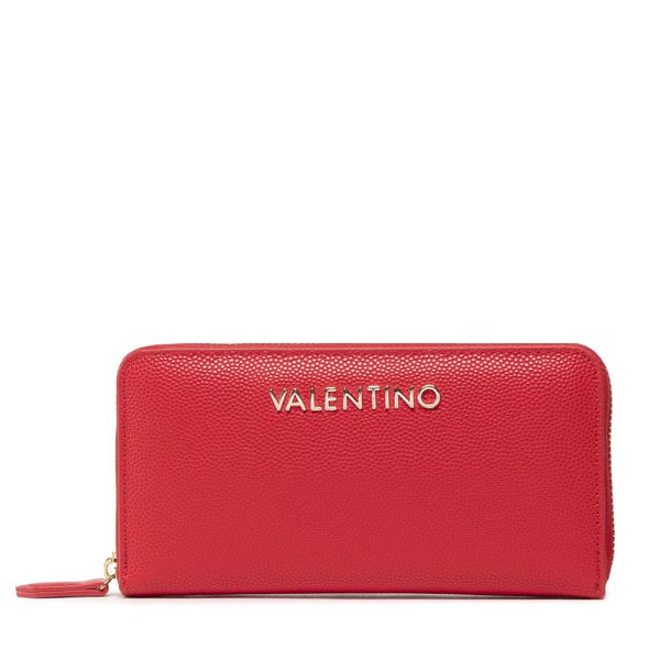 Valentino Голям дамски портфейл Valentino Divina VPS1R4155G Червен