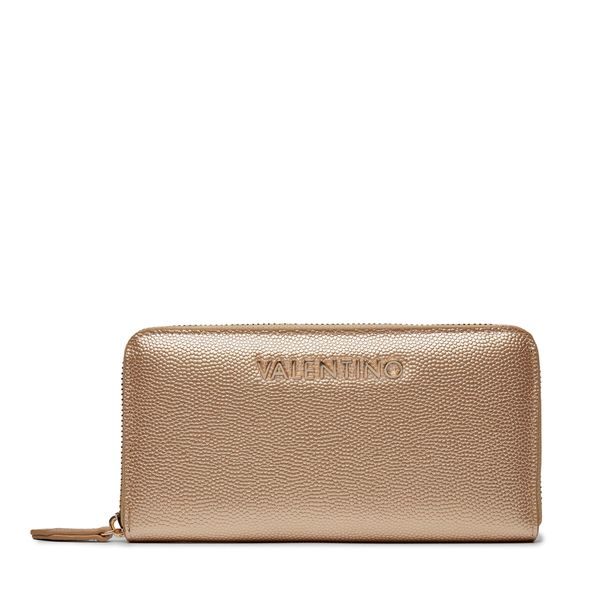 Valentino Голям дамски портфейл Valentino Divina VPS1R4155G Златист