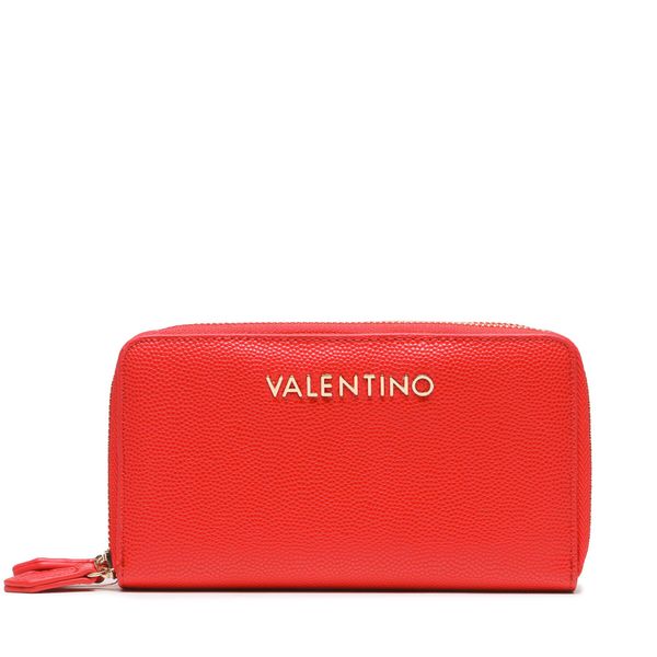 Valentino Голям дамски портфейл Valentino Divina VPS1R447G Червен