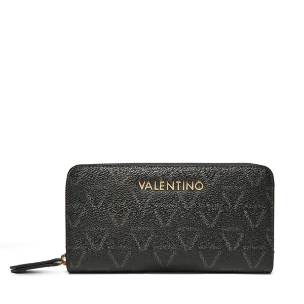 Valentino Голям дамски портфейл Valentino Lady Re VPS8GT155 Черен