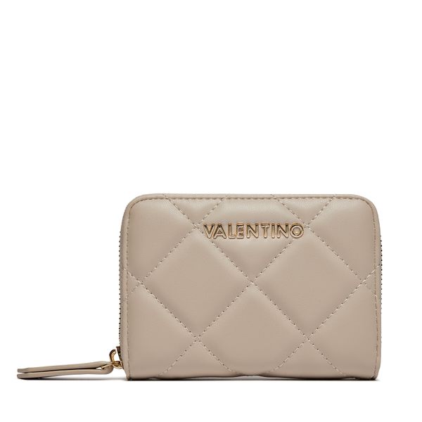 Valentino Голям дамски портфейл Valentino Ocarina VPS3KK137R Екрю