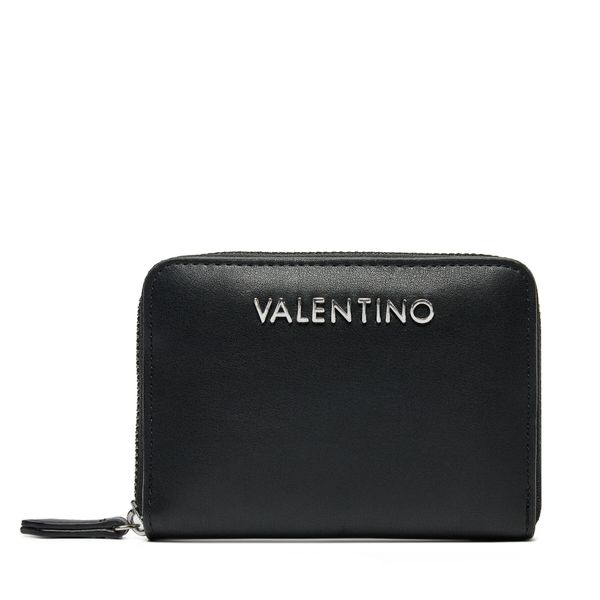 Valentino Голям дамски портфейл Valentino VPS5YF137 Черен