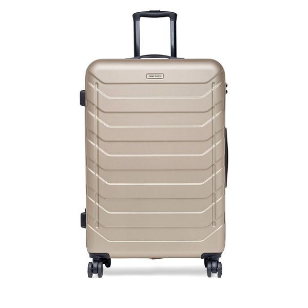 Gino Rossi Голям куфар Gino Rossi GIN-L-002-05-GOLD Златист